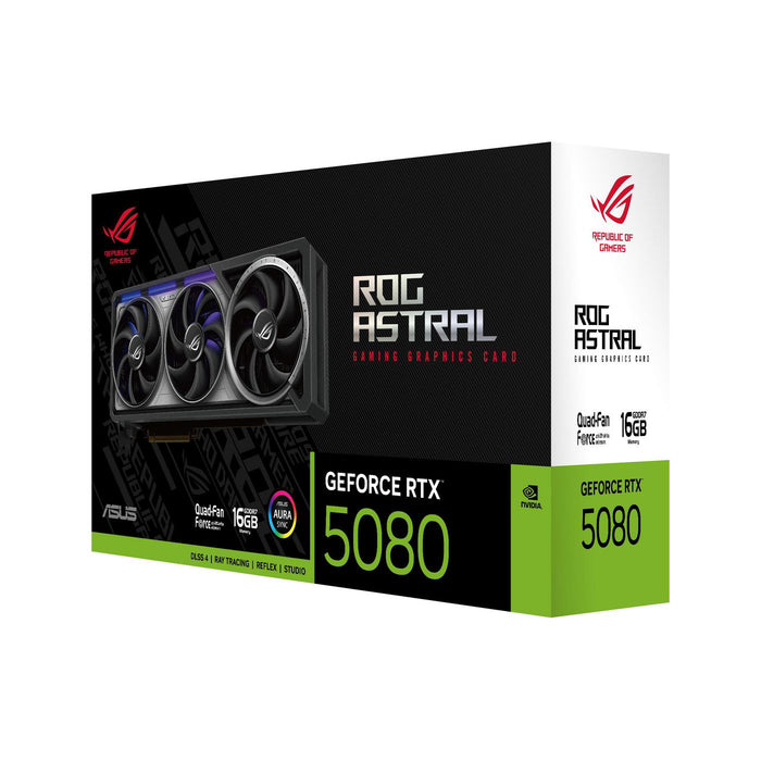 Asus GeForce RTX 5080 ROG Astral 16GB GDDR7 Graphics Card | 90YV0LV1-M0NA00