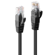 Lindy 15m Cat.6 U/UTP Network Cable, Black | 48083 LAN / Ethernet Cable Lindy