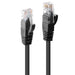 Lindy 15m Cat.6 U/UTP Network Cable, Black | 48083 Network Cable Lindy