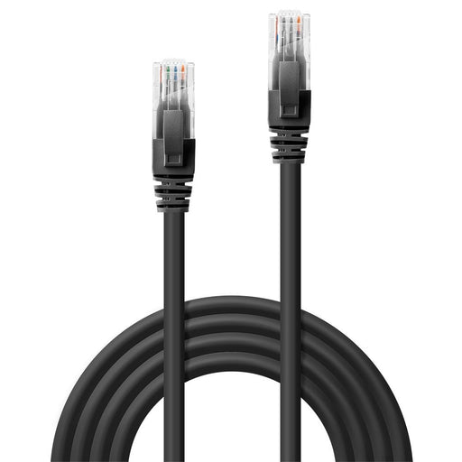 Lindy 15m Cat.6 U/UTP Network Cable, Black | 48083 Network Cable Lindy