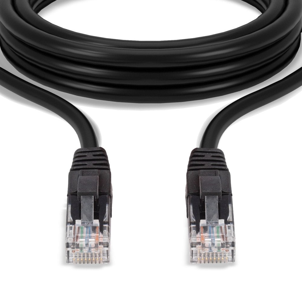 Lindy 15m Cat.6 U/UTP Network Cable, Black | 48083 LAN / Ethernet Cable Lindy