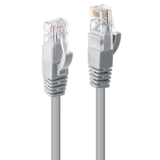 Lindy 15m Cat.6 U/UTP Network Cable, Grey | 48008 Network Cable Lindy