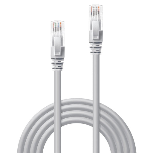 Lindy 15m Cat.6 U/UTP Network Cable, Grey | 48008 Network Cable Lindy