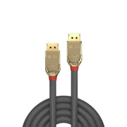 Lindy 15m DisplayPort 1.2 Cable, Gold Line | 36297 DisplayPort Cable Lindy
