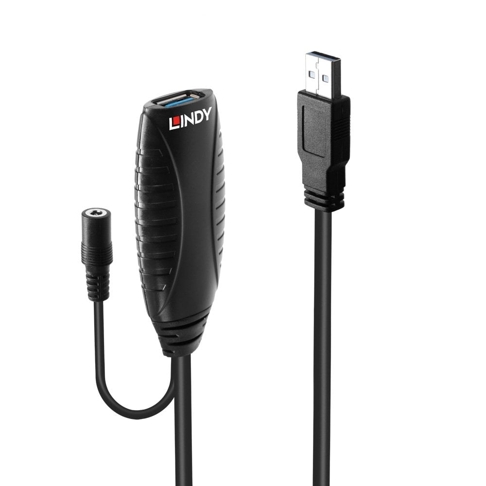 Lindy 15m USB 3.0 Active Extension | 43099 USB Cable Lindy