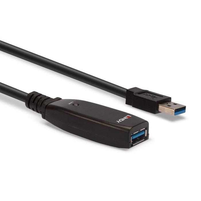 Lindy 15m USB 3.0 Active Extension Slim | 43322 USB Cable Lindy