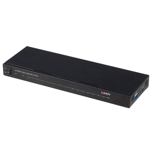 Lindy 16 Port HDMI 4K60 Splitter - 38239 Lindy Video Splitters Lindy
