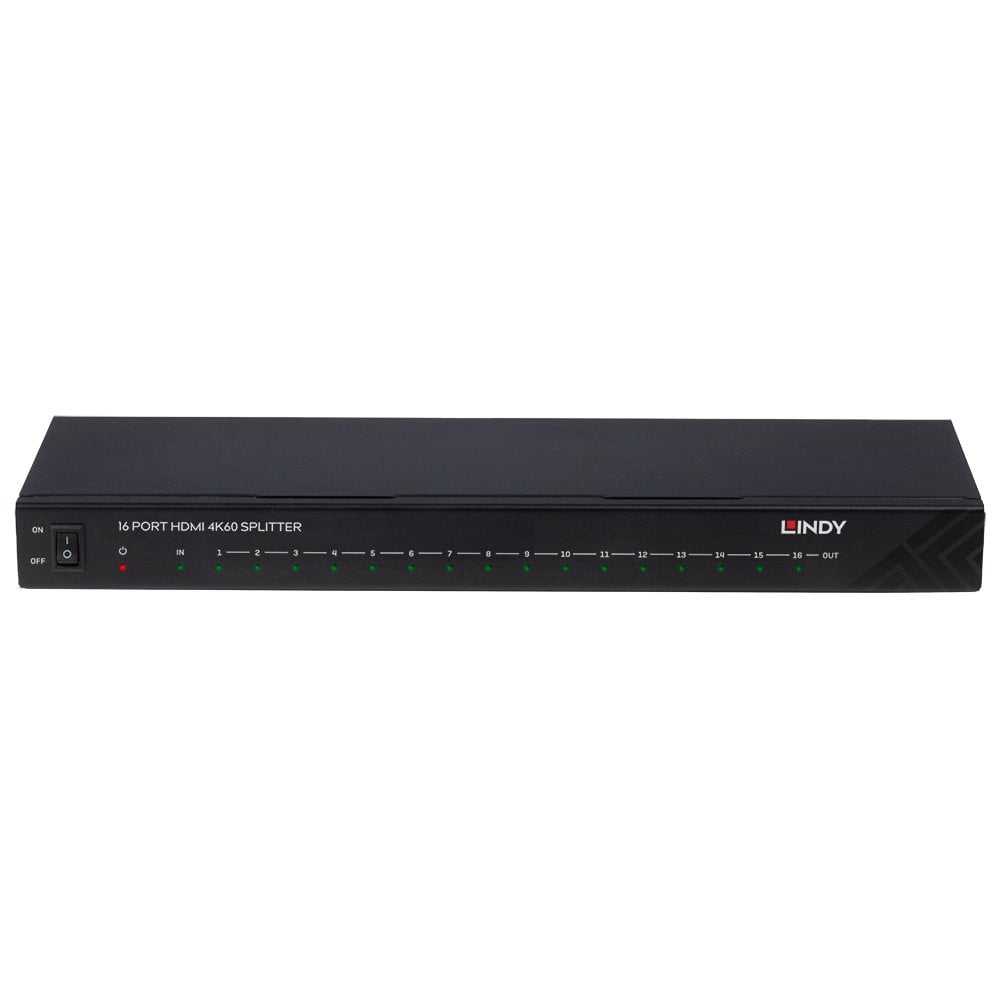 Lindy 16 Port HDMI 4K60 Splitter - 38239 Splitter Lindy