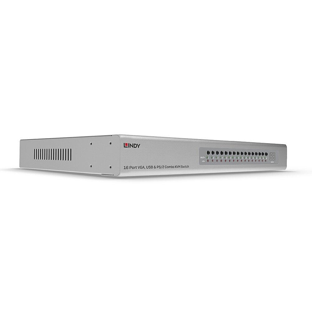 Lindy 16 Port VGA & USB Combo KVM Switch | 39527 Switches Lindy