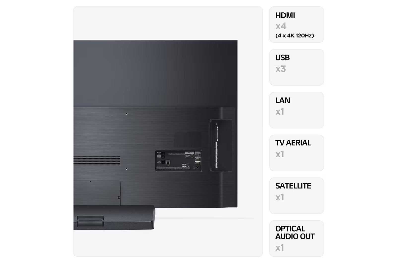LG OLED48C36LA.AEK OLED Evo C3 48 Inch 4K Smart TV Hotel TV LG