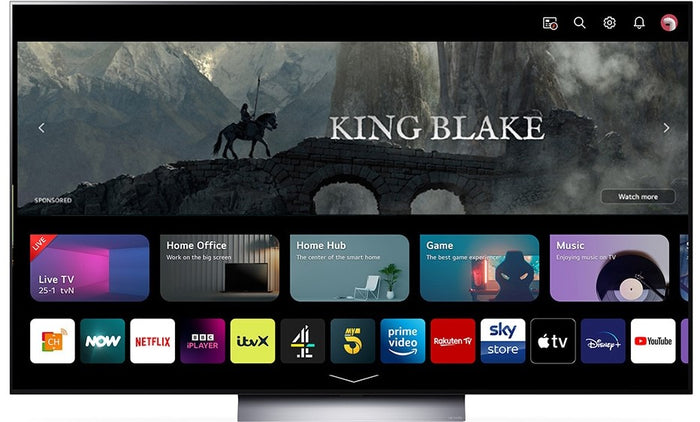 LG OLED77C36LC.AEK OLED Evo C3 77" 4K Smart TV 2023 Hotel TV LG