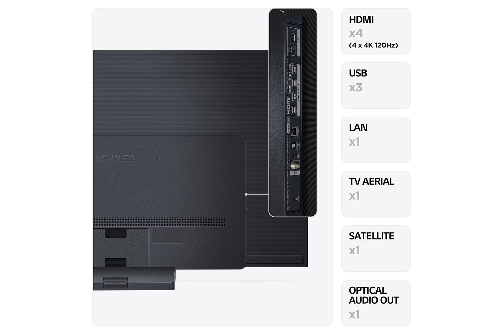 LG OLED77C36LC.AEK OLED Evo C3 77" 4K Smart TV 2023 Hotel TV LG