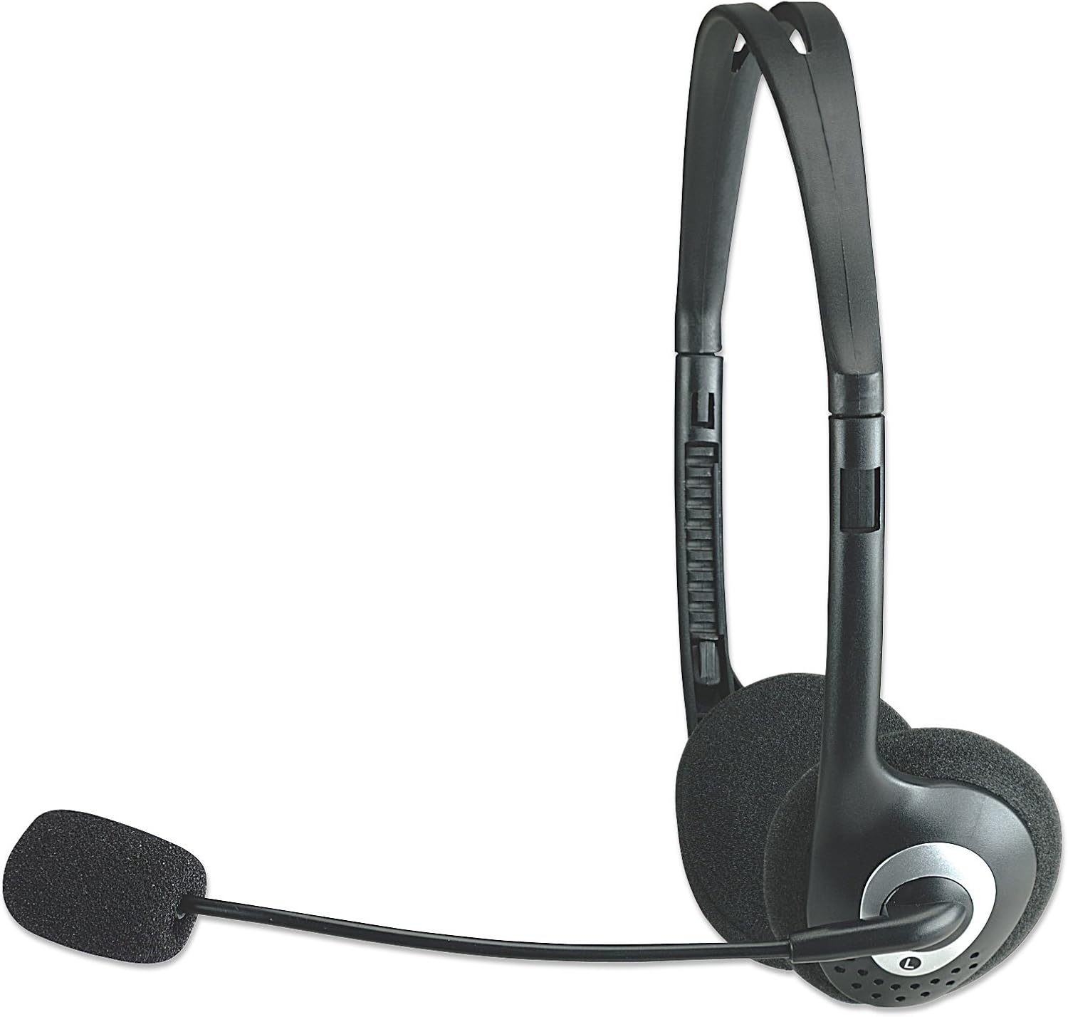 Manhattan Stereo On-Ear Headset | 164429 Headset Manhattan