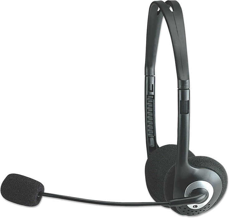 Manhattan Stereo On-Ear Headset | 164429 Headset & Earphones Manhattan