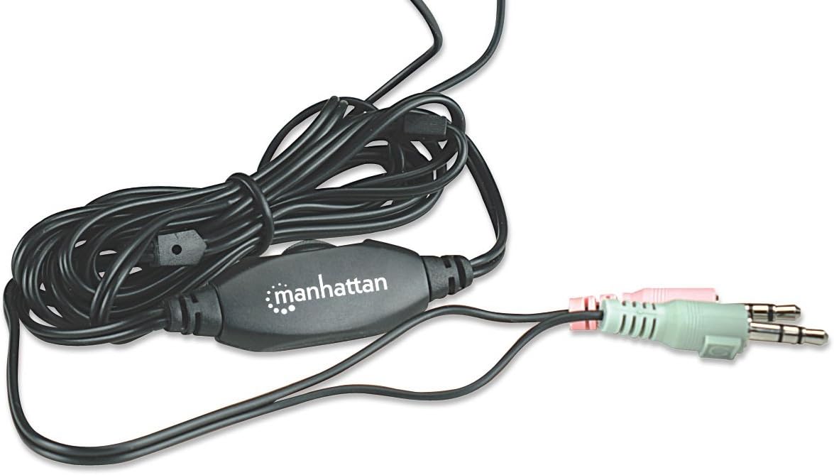 Manhattan Stereo On-Ear Headset | 164429 Headset & Earphones Manhattan