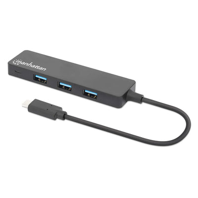 Manhattan 4-Port USB 3.0 Type-C Hub | 164924 USB Hubs & Docking Station Manhattan