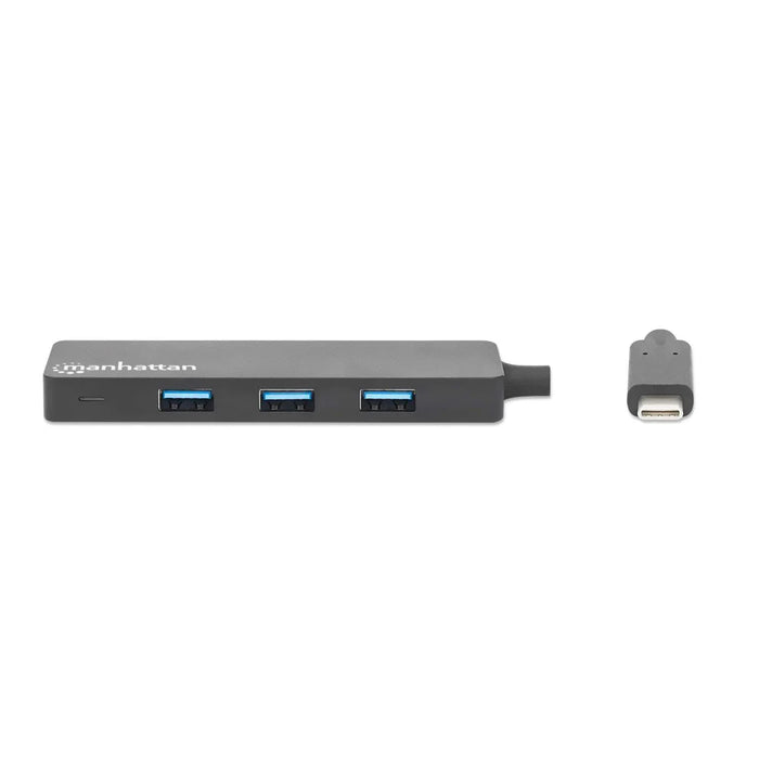 Manhattan 4-Port USB 3.0 Type-C Hub | 164924 USB Hubs & Docking Station Manhattan