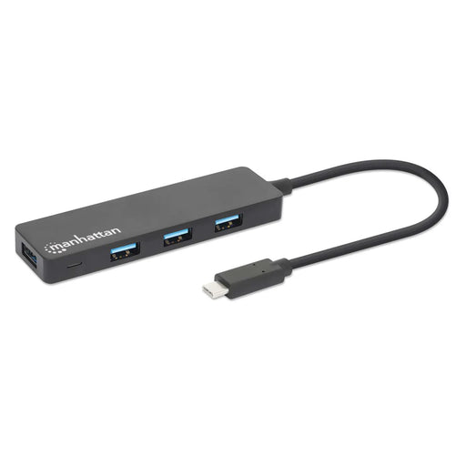 Manhattan 4-Port USB 3.0 Type-C Hub | 164924 USB Hubs & Docking Station Manhattan