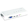 Trendnet 4-Port USB KVM Switch Kit with Audio | TK-409K
