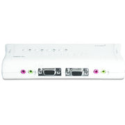 Trendnet 4-Port USB KVM Switch Kit with Audio | TK-409K Switches Trendnet