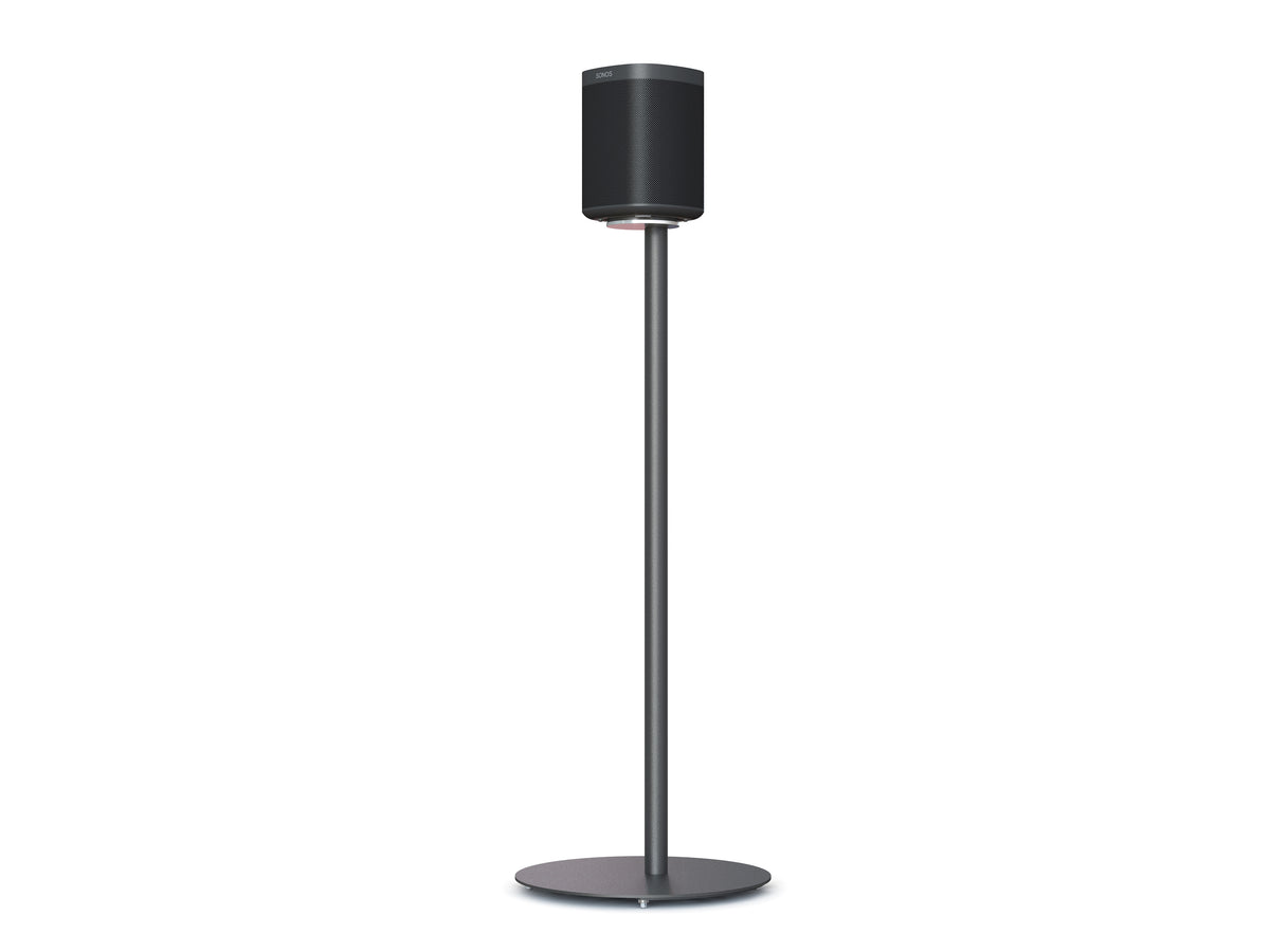 Multibrackets Floor Stand for Sonos One, One SL & Play:1 – Black | 7350105211669 Speaker Mount Multibrackets