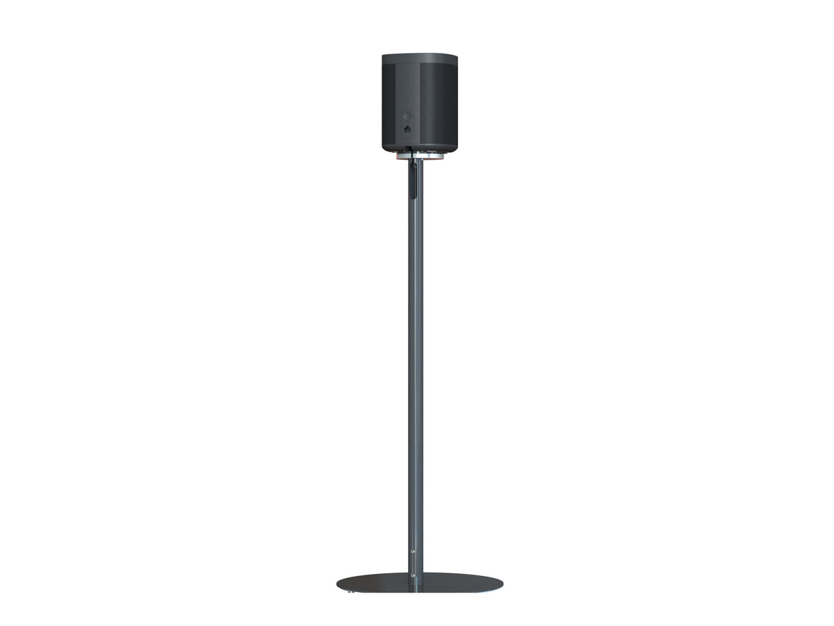 Multibrackets Floor Stand for Sonos One, One SL & Play:1 – Black | 7350105211669 Speaker Mount Multibrackets