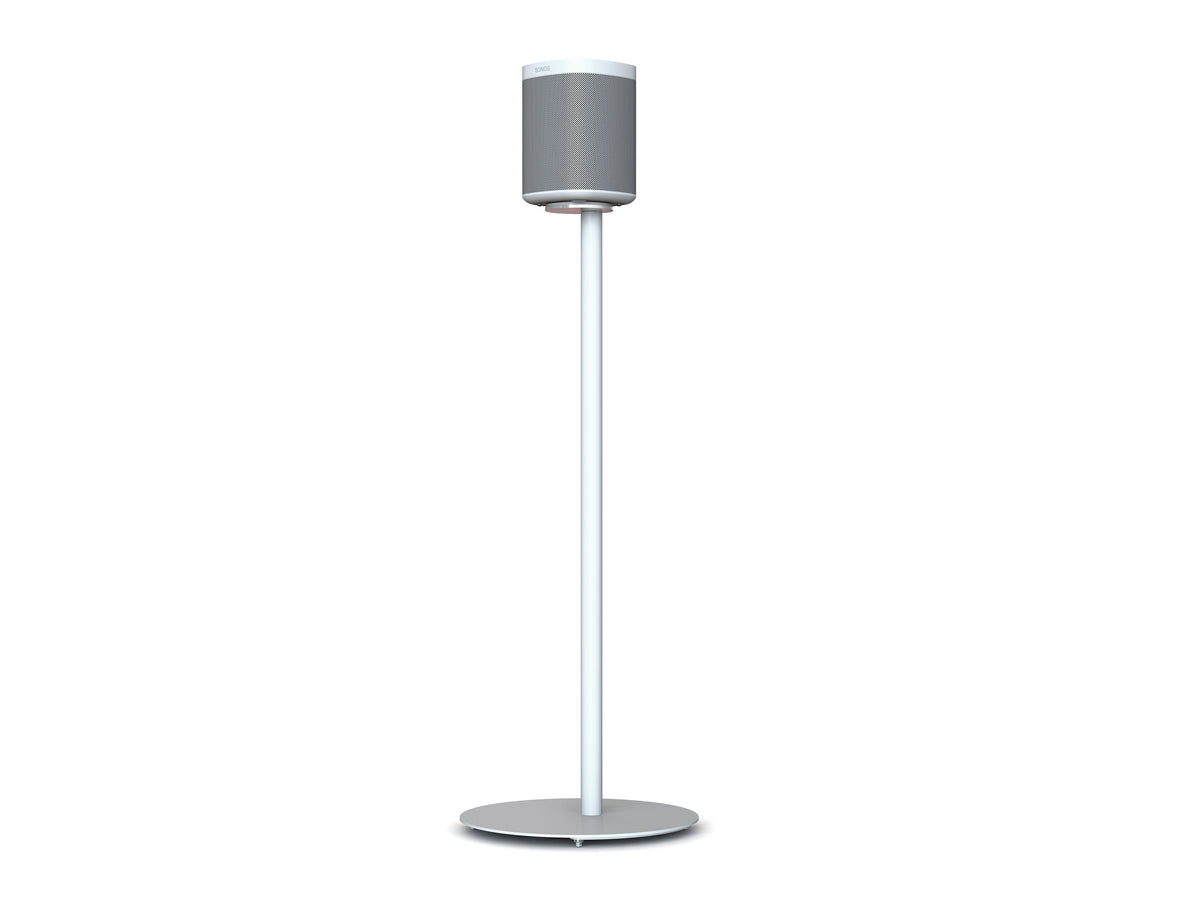 Multibrackets Floor Stand for Sonos One, One SL & Play:1 – White | 7350105211676 Speaker Mount Multibrackets