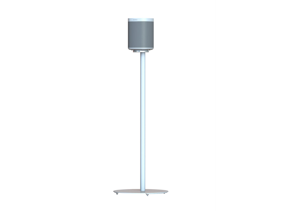 Multibrackets Floor Stand for Sonos One, One SL & Play:1 – White | 7350105211676 Speaker Mount Multibrackets