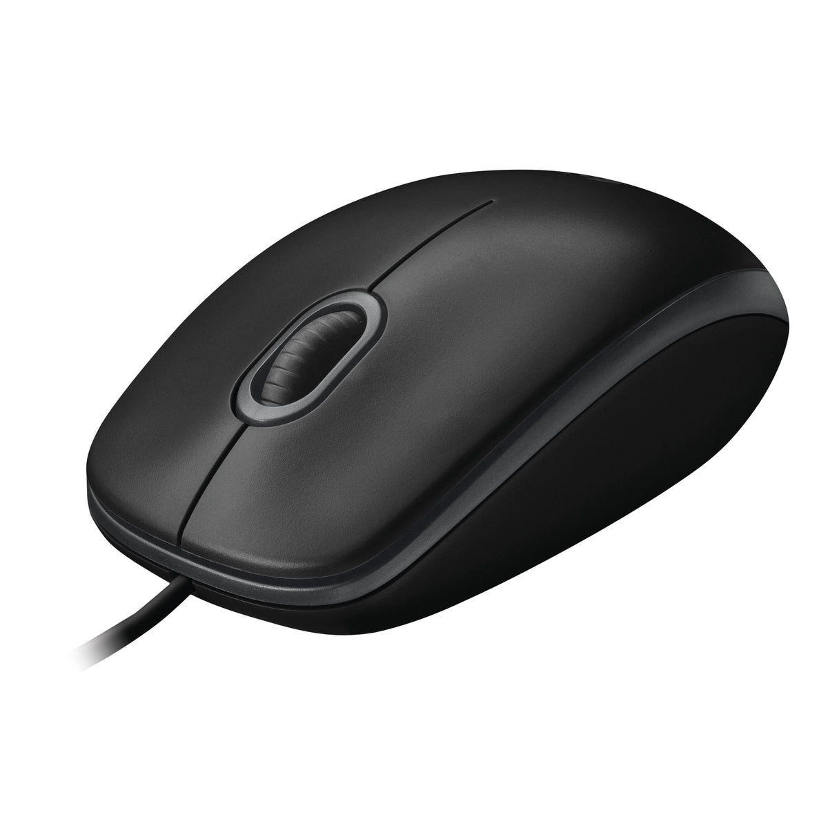 Logitech B100 1000dpi 3-Button Wired Optical Computer Mouse | 910-003357 Keyboard & Mouse Logitech