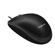 Logitech B100 1000dpi 3-Button Wired Optical Computer Mouse | 910-003357 Keyboard & Mouse Logitech