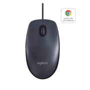 Logitech B100 1000dpi 3-Button Wired Optical Computer Mouse | 910-003357 Keyboard & Mouse Logitech