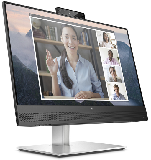HP E24mv G4 24" Class Webcam Full HD IPS Business Monitor | 169L0AA#ABU Business Monitor HP