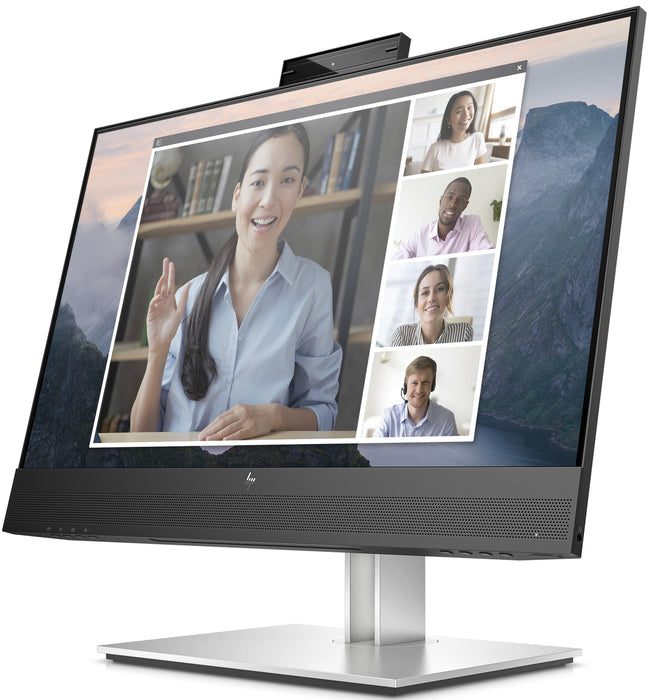 HP E24mv G4 24" Class Webcam Full HD IPS Business Monitor | 169L0AA#ABU Business Monitor HP