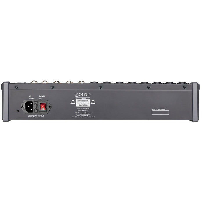 Citronic CMC Series 8-Channel Professional Audio Mixer with DSP FX, USB & BT | 170.942UK Audio Mixer Citronic