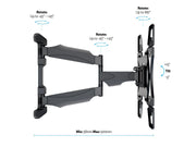 Multibrackets 32" - 50" M VESA Flexarm Full Motion Single Wall Mount Wall Mount Bracket Multibrackets