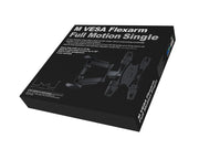 Multibrackets 32" - 50" M VESA Flexarm Full Motion Single Wall Mount Wall Mount Bracket Multibrackets