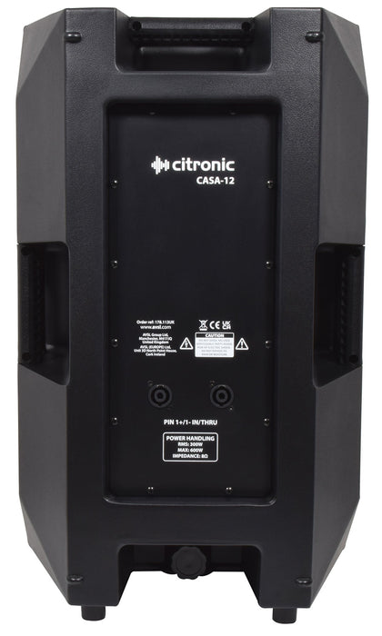 Citronic 12" 300W RMS CASA Passive PA Full-Range Speaker | 178.113UK Speaker Citronic
