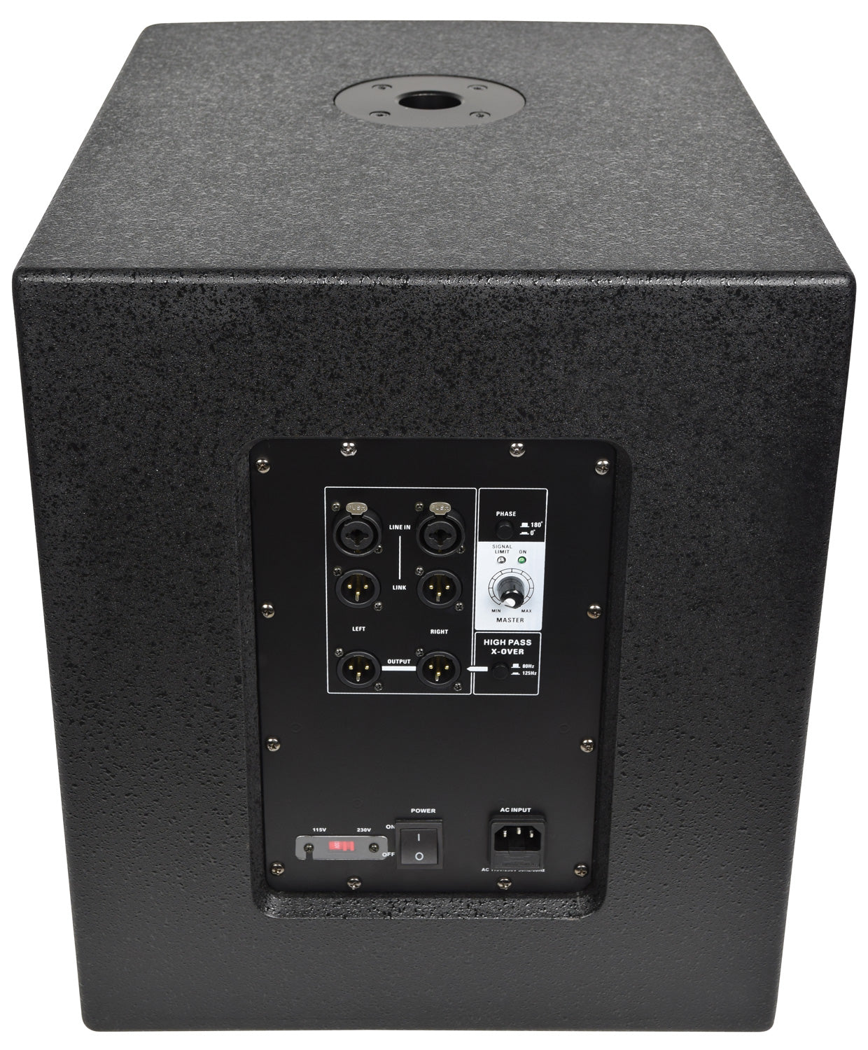 Citronic 400 W Active Subwoofer Black | 178.122UK Speaker Citronic