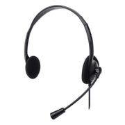 Manhattan Stereo On-Ear Headset Adjustable Microphone Headset Manhattan