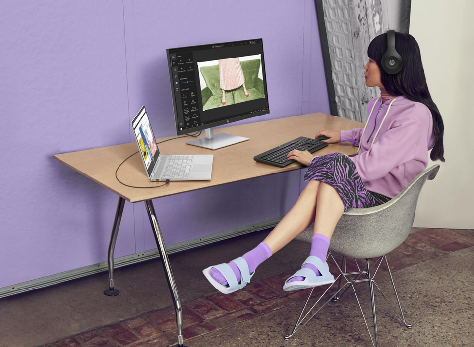 HP 230 Wireless Keyboard & Mouse Combo – UK Layout, Quiet Typing (Black) | 18H24AA#ABU