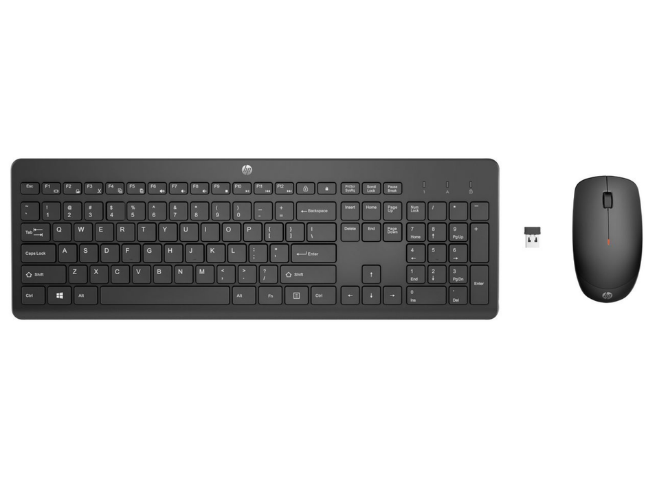 HP 230 Wireless Keyboard & Mouse Combo (Swiss Layout) | 18H24AA#UUZ Keyboard & Mouse HP