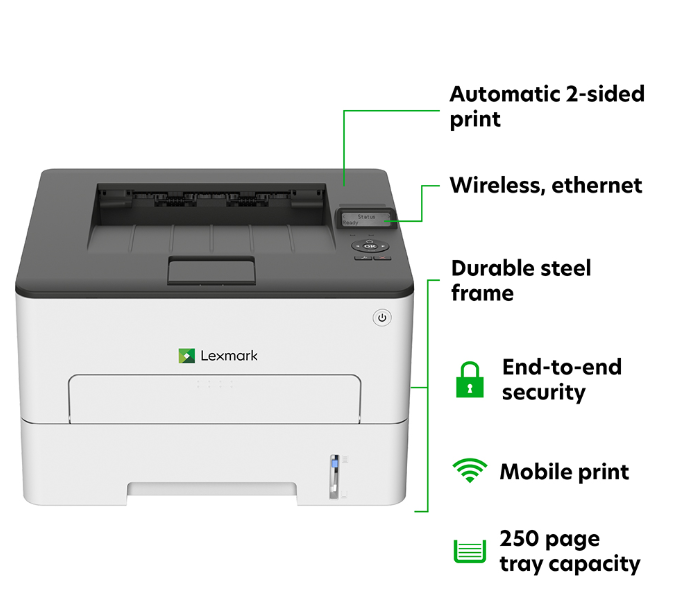 Lexmark B2236dw 600 x 600 DPI A4 Wi-Fi Printer