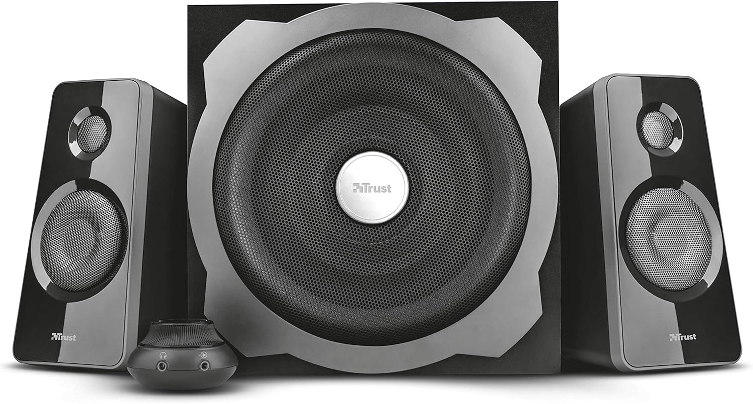 Trust Tytan 2.1 Subwoofer Speaker Set Black | 19020 Speaker Trust