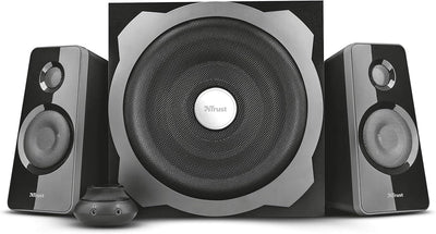 Trust Tytan 2.1 Subwoofer Speaker Set Black | 19020 Subwoofer Speaker Trust