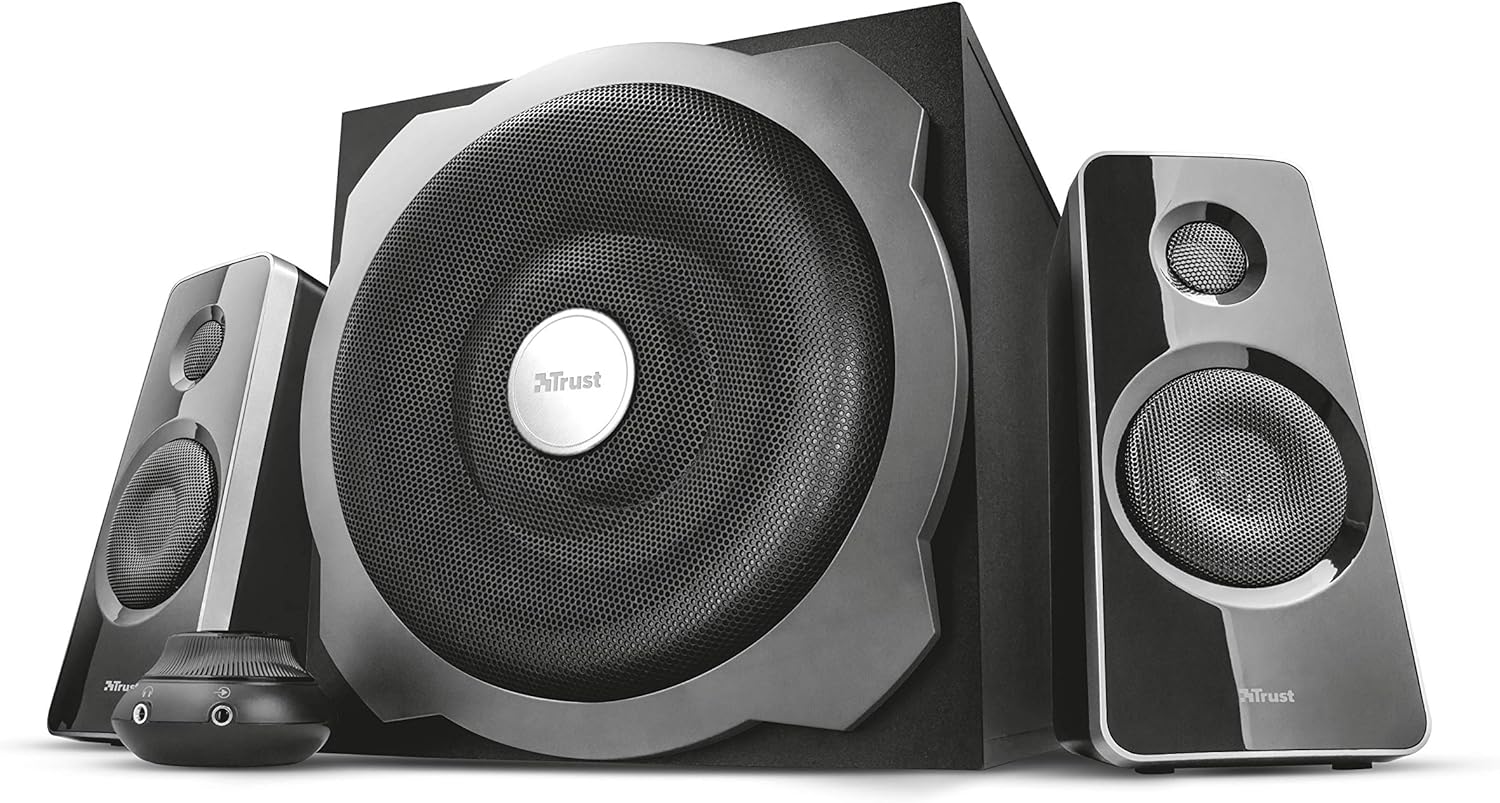 Trust Tytan 2.1 Subwoofer Speaker Set Black | 19020 Speaker Trust