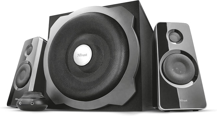 Trust Tytan 2.1 Subwoofer Speaker Set Black | 19020 Speaker Trust