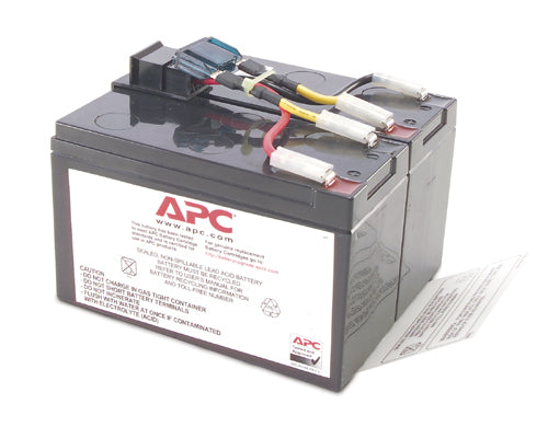 APC RBC48 Replacement Battery Cartridge - VRLA battery, 7Ah, 24VDC UPS Accessory APC