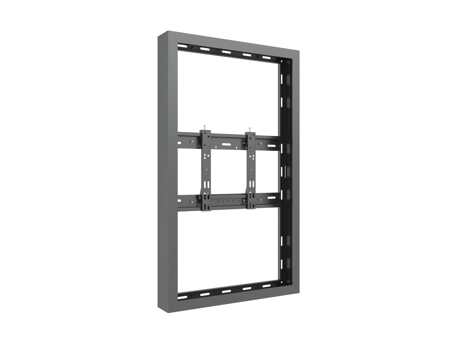 Multibrackets M Pro Series Enclosure 43" High Brightness Wall Small Black Signage Display Enclosures Multibrackets