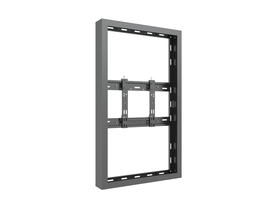 Multibrackets M Pro Series Enclosure 43" High Brightness Wall Small Black Signage Display Enclosures Multibrackets