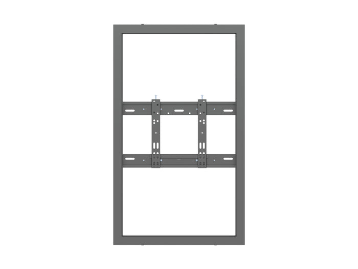 Multibrackets M Pro Series Enclosure 43" High Brightness Wall Small Black Signage Display Enclosures Multibrackets
